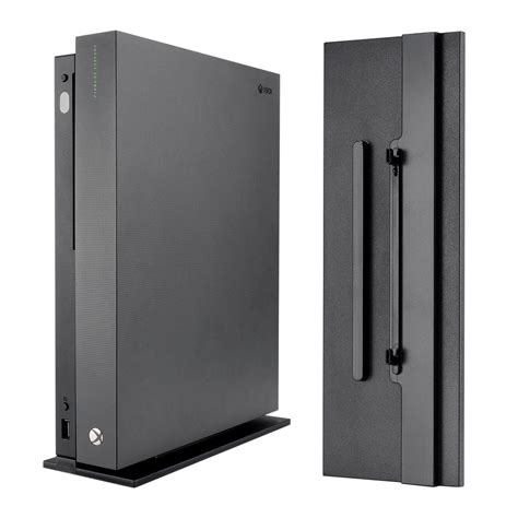 Black Vertical Console Stand for Microsoft Xbox One X - JYXBX0005GC ...