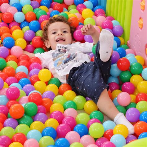 Buy 50Pcs Baby Toys Colorful Soft Plastic Ocean Balls Macaroon ...