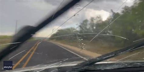 Texas storm produces tennis ball-sized hail: See the damage | Fox News ...