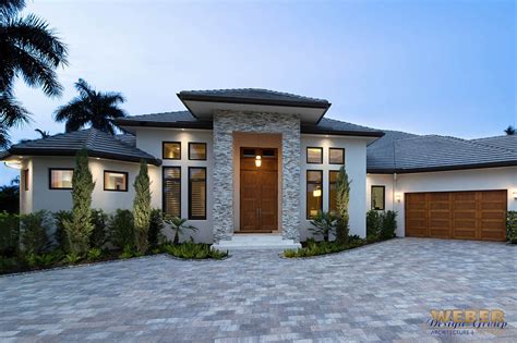 Contemporary House Plan: 1 Story Coastal Contemporary Floor Plan