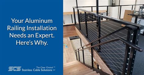 Your Aluminum Railing Installation Needs an Expert | Stainless Cable Solutions