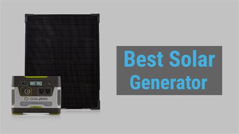 Best Solar Generators of 2024 | Top Picks & Comparison - Generator ...