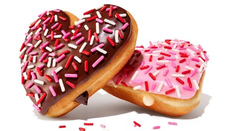 Dunkin' Celebrates Valentine's Day With Heart-Shaped Donuts