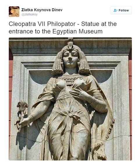 Cleopatra Statue