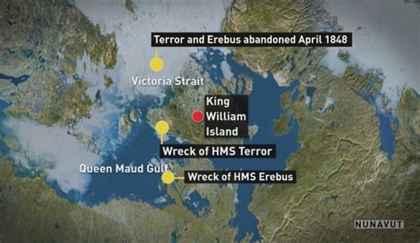 Nunavut shipwreck confirmed as Sir John Franklin's HMS Terror | CBC News