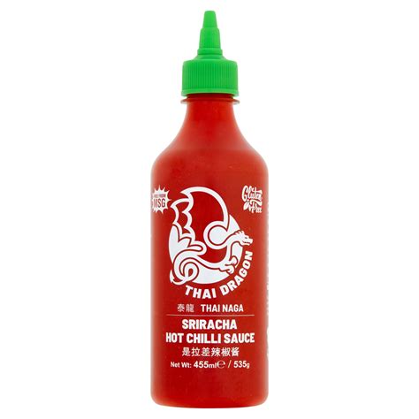 Thai Dragon Sriracha Hot Chilli Sauce 455ml | BBQ, Chilli & Marinades ...