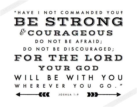 joshua 1 9 free printable - Clip Art Library