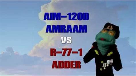 "AIM-120D AMRAAM vs R-77-1 Adder" by Binkov from Patreon | Kemono