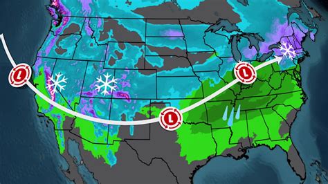 Tracking Winter Storm Quest's Cross-Country Path To Midwest, Northeast ...