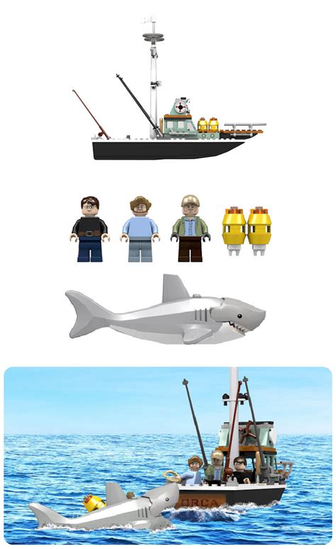 Jaw-Dropping JAWS Lego Set