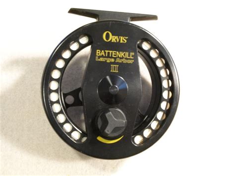 sold ORVIS BATTENKILL III LARGE ARBOR FLY REEL ENGLAND - Classic Flyfishing Tackle