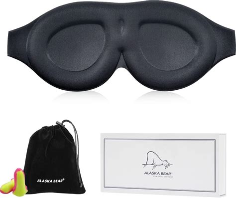 Amazon.com: ALASKA BEAR Sleep Mask with Molded Eye Cups for Women and ...