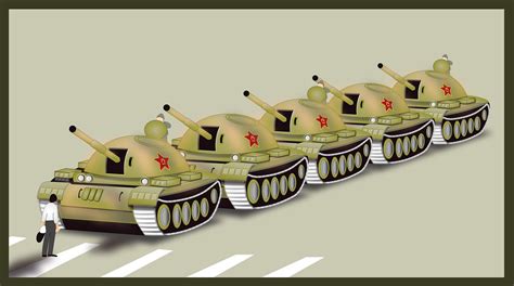 Tiananmen Square Massacre Cartoon