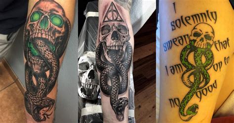 Harry Potter: 10 Death Eater Tattoos Devoted Fans Will Love