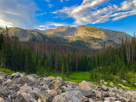 Continental Divide Trail, Rocky Mountain National Park, Colorado, USA ...