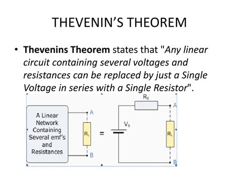 PPT - THEVENIN’S THEOREM PowerPoint Presentation, free download - ID:6329890