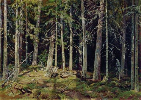 Forest. Mounds, 1888 - Ivan Shishkin - WikiArt.org