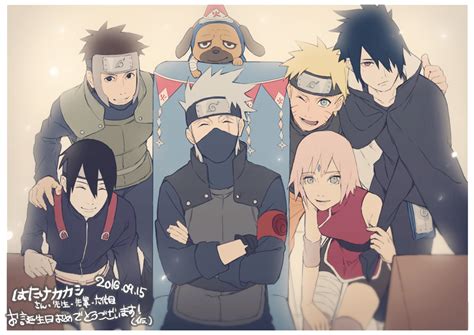 Team Seven/Kakashi (Plus Pakkun) : Naruto | Sai naruto, Naruto sasuke sakura, Naruto shippuden ...