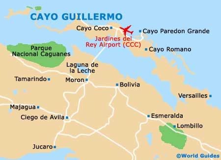 Cayo Guillermo Travel Guide and Tourist Information: Cayo Guillermo, Ciego de Avila, Cuba