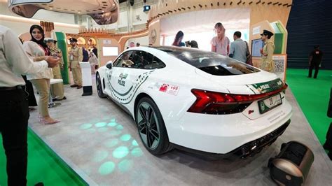 Dubai Police car collection: This Audi electric sports car is new ...