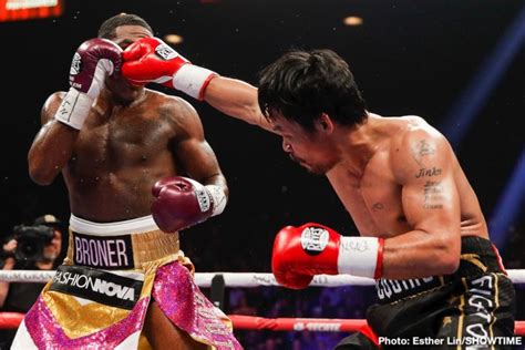 Manny Pacquiao Decisions Adrien Broner - RESULTS - Boxing News 24