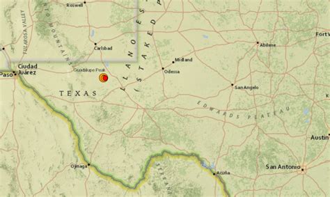 San Antonio feels tremors from 5.4 magnitude West Texas quake