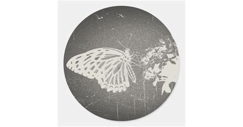 Vintage Butterfly Stickers | Zazzle
