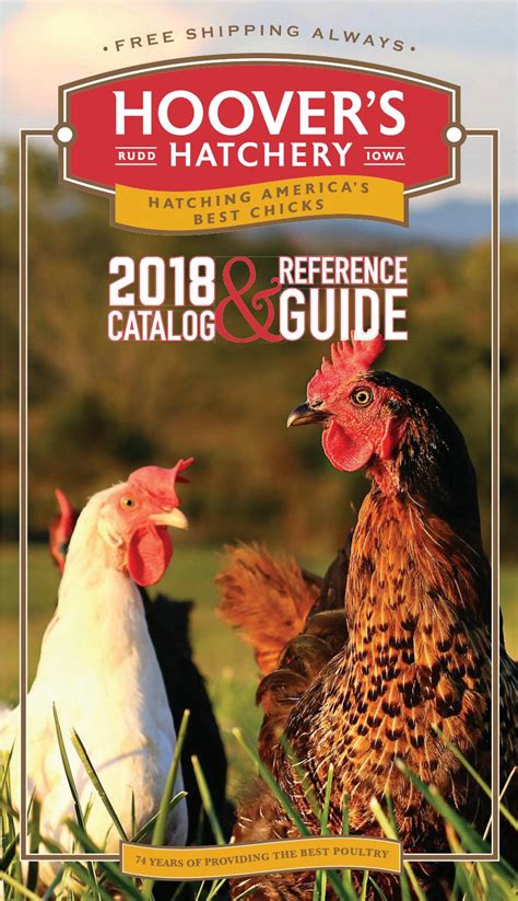 2018 Hoover's Hatchery Catalog & Reference Guide by Hoover's Hatchery - Issuu