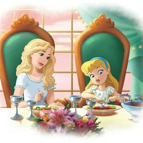 Cinderella & mother by @RIANNAREA | Disney princess drawings, Disney princess art, Disney drawings