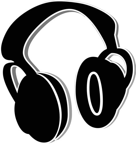 Clipart - Headphones Icon