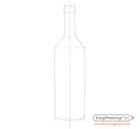 How to Draw a Bottle Step by Step (Line & Shading) - EasyDrawingTips