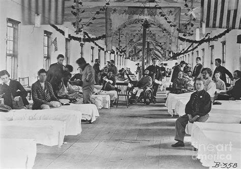 Hospital Ward During American Civil War Photograph by Bettmann