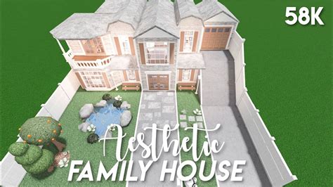 15k bloxburg house 2 story aesthetic Aesthetic house roblox bloxburg