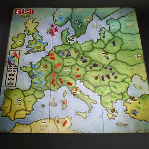 Risk Europe Strategy Board Game by Hasbro - Perfect Game for the Entire ...