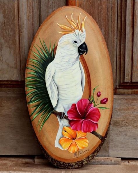 DIY Creative Wood Painting, Enjoying The Beauty Of Nature - Lily Fashion Style | Small canvas ...