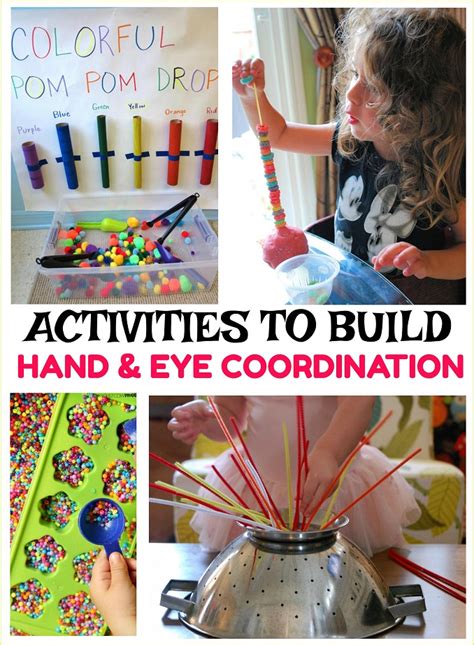 Activities to Build Hand and Eye Coordination - Crafty Morning