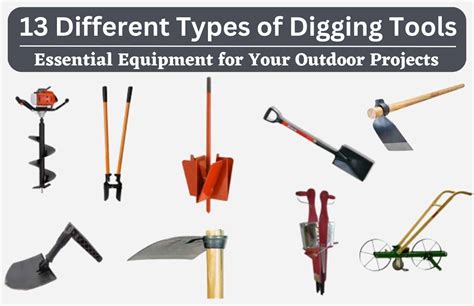 Types Of Digging Tools & Their Uses