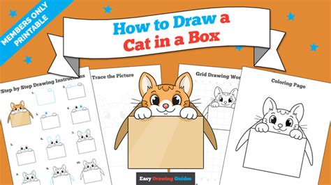 How to Draw a Cat in a Box - Really Easy Drawing Tutorial