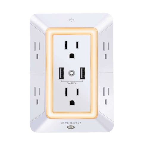 Now Charge Your Devices Fast With This Multi-Functional USB Wall Outlet ...