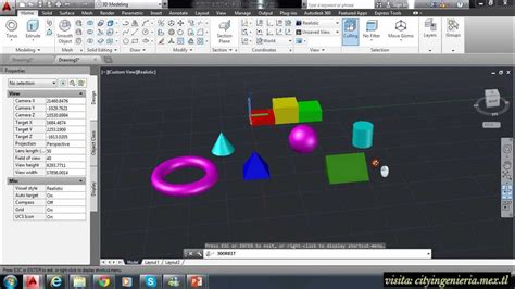 AutoCAD 2014: Primeros Pasos en 3D - YouTube