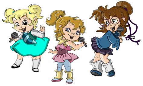 The Chipettes (80s) - (My Hand Drawn Picture) by CaitlinSparkle on ...