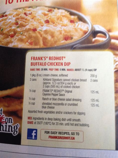 Franks Red Hot Buffalo Chicken Dip Buffalo Chicken Dip Recipe Crock Pot, Bbq Chicken Dip ...