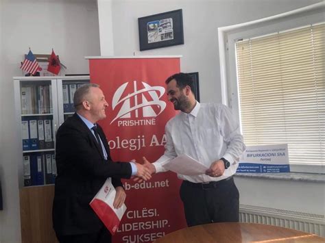 AAB College Campus in Ferizaj signs a cooperation agreement with KRU ...