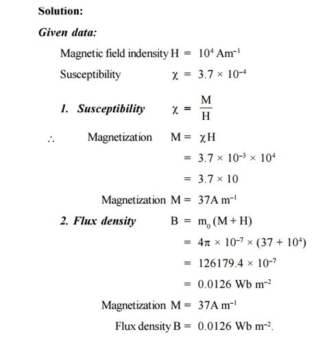 Solved Problems: Magnetic and Superconducting Materials