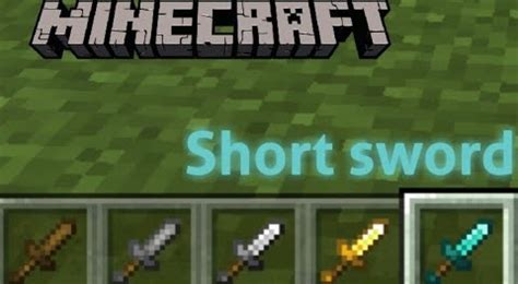 Short Swords Texture Pack | Minecraft PE Bedrock Texture Packs