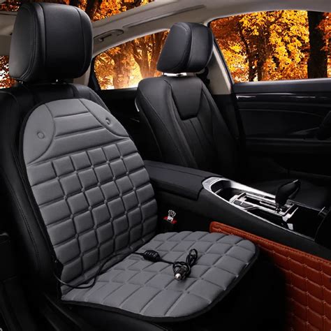 12V Heated Car Seat Cushion Cover Seat ,Heater Warmer , Winter Household Cushion car driver ...