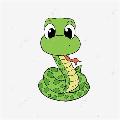 Snake Illustrations Clipart PNG Images, Snake Clipart Stickers Hand ...