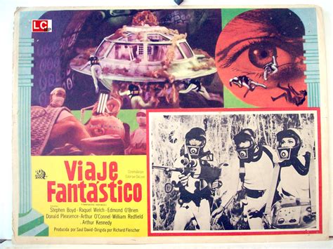 "VIAJE FANTASTICO" MOVIE POSTER - "FANTASTIC VOYAGE" MOVIE POSTER