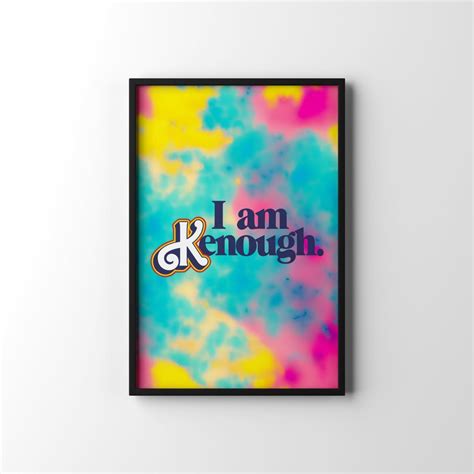 I am Kenough Barbie Movie Printable Poster, Home... - Depop