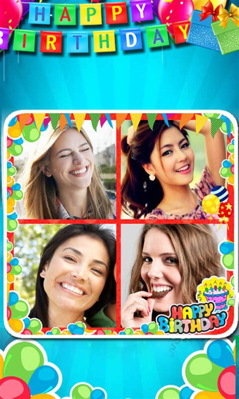 Happy Birthday Collage Maker Photo Editor Android App - Free APK by ...